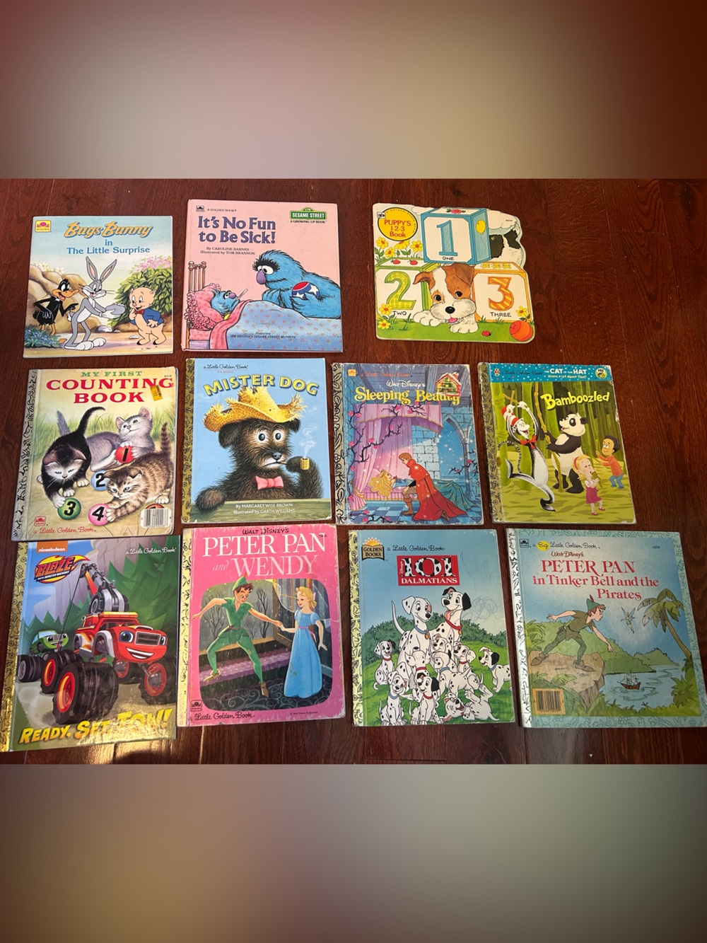 Vintage Children’s Golden Book Lot of 19 Books